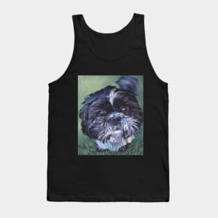 Shih Tzu Fine Art Painting Tank Top